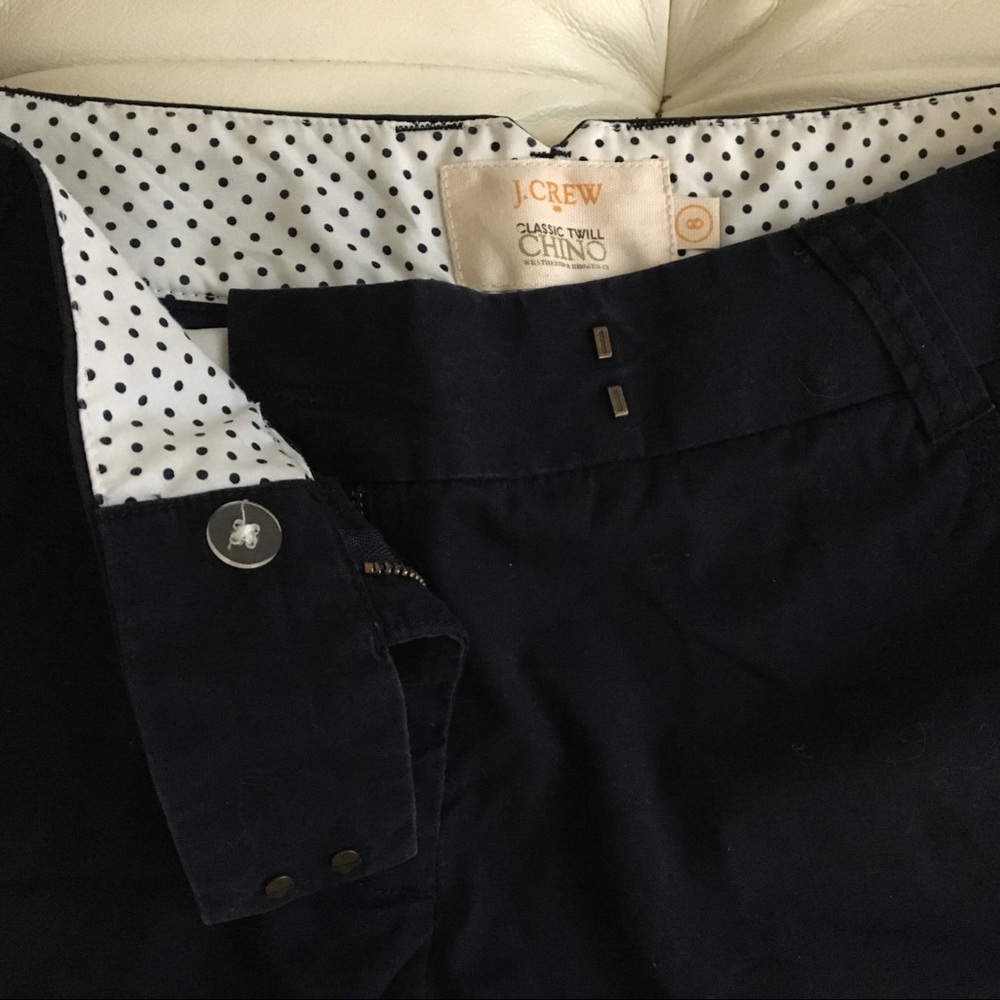 Jcrew Navy Blue Shorts 3”